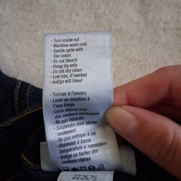 Paige Women's Size 30 Transcend Verdugo Mid Rise Ankle Skinny Dark Wash Jeans - Picture 9 of 16